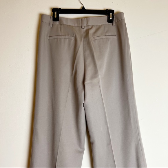 J. Crew Classic Wool Dress Suit Pants, Size 12 Tall Taupe - Picture 6 of 13